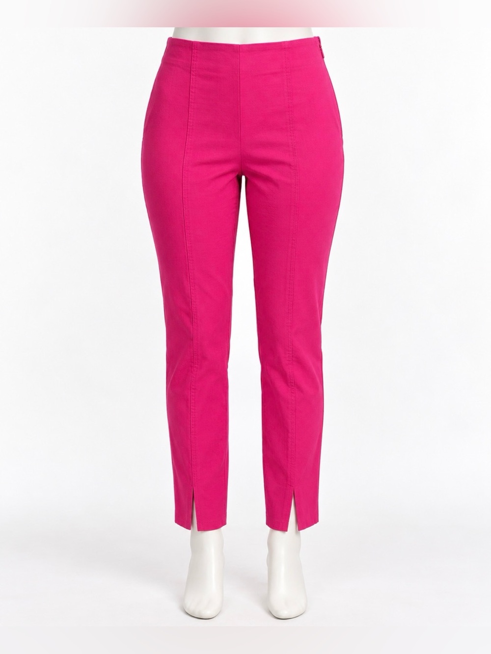 H&M Pink Cropped Slim Ankle Pants